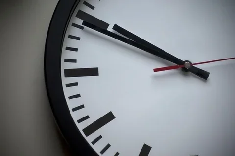 Clock ticking