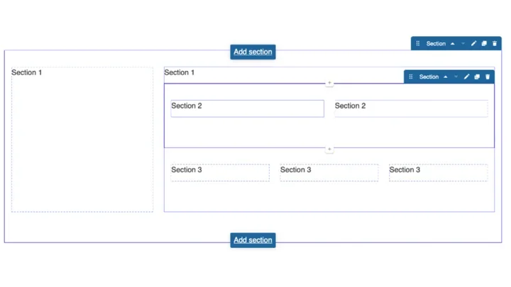Example of a Section in a Section