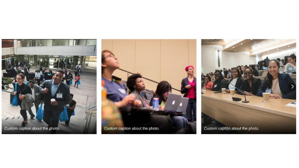 Carousel gallery component