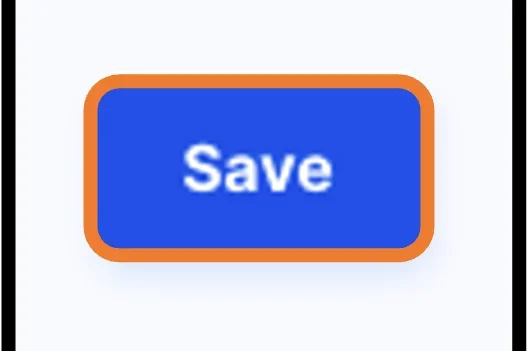 Example of the save button