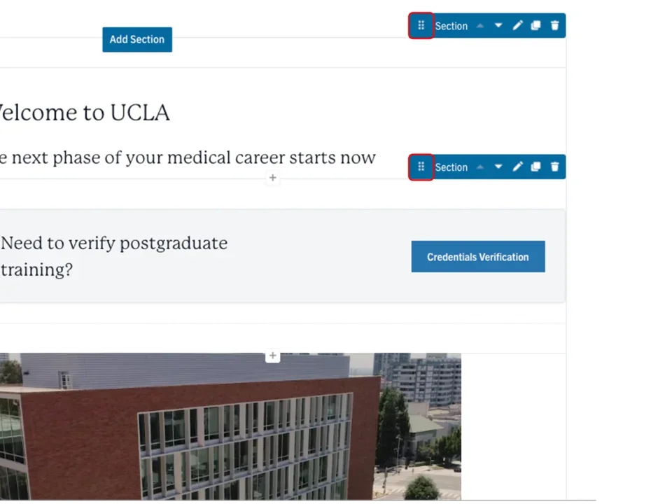 Example of a 6 dots selected  