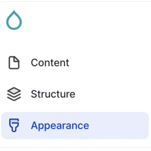 Appearance settings