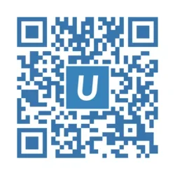 Example of a UCLA branded QR code