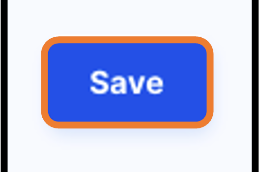 Example of the save button